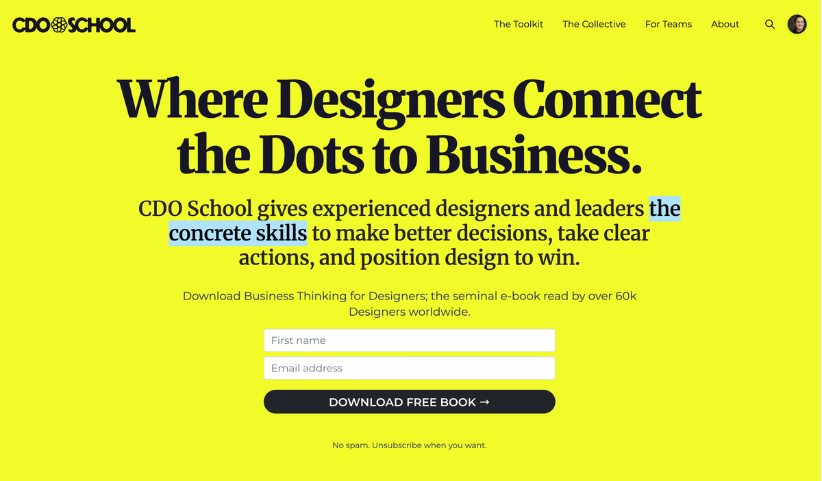 Chief Design Officer School